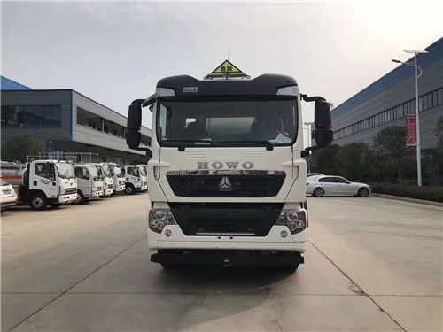 程力重汽前四后八25方鋁合金運油車圖片參數