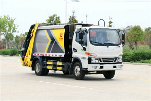 江淮駿鈴8方壓縮式垃圾車參數介紹