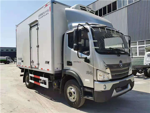 福田重載（10噸）3460軸距藍牌冷藏車市場最大藍牌馬力冷藏車，適合各種路況