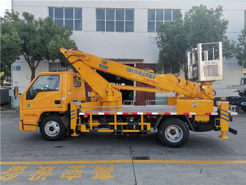 江鈴16米伸縮臂式 高空作業車（藍牌）技術參數介紹