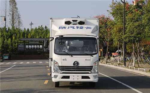 國六陜汽德龍160馬力冷藏車藍牌，C照能開的冷藏車