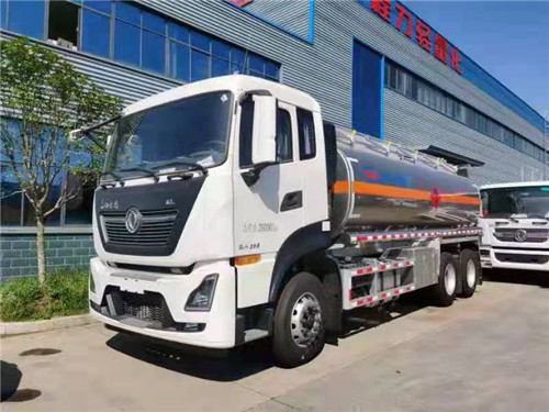 國六東天龍小三軸距鋁合金油罐車現貨危貨，目前程力公告已出