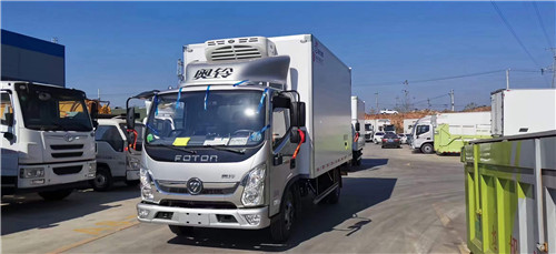 國六奧鈴速運冷藏車，18方國六冷藏車，康明斯130馬力冷藏車
