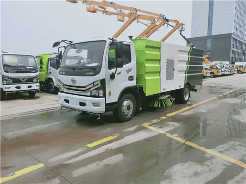 現車！現車！  東風3800軸距玉柴165馬力8方洗掃車