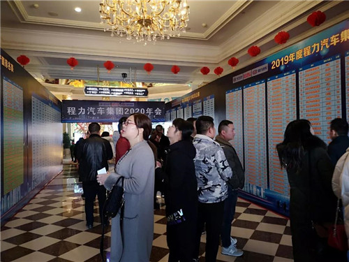 在程力公司銷售100強龍虎榜單中，這對搭檔名列前茅進入前三甲，幸福感自豪感洋溢在臉上，情不自禁。請程力家人們，記住這美好的時刻。 2019年，程力新廠三期工程項目建設如火如荼。A8、A9車間投入使用，公司投資3000多萬元，與武漢理工大學聯合設計開發開平、制罐、灑水車生產線，引用智能化制造技術，設計方案現已完成，智能化制造設備將陸續到位。程力自主品牌商用車相繼下線投放市場，受到廣大用戶青睞。商用車完成產值1.76億元、新能源汽車創產值8651萬元。