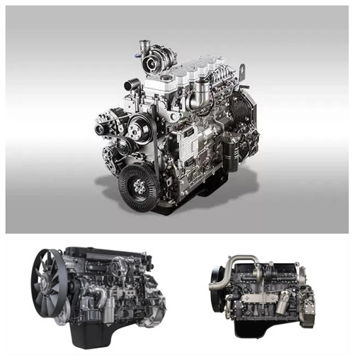 紅巖杰獅冷藏廂式運輸車發動機