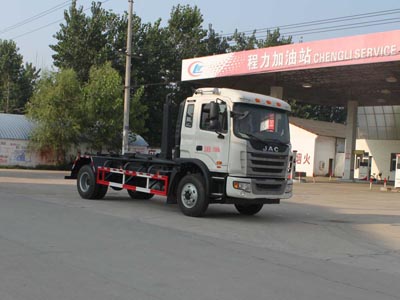 江淮格爾發車廂可卸式垃圾車