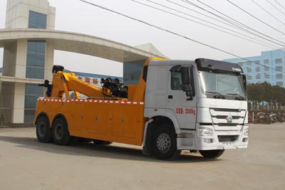 國(guó)五重汽后八輪清障車